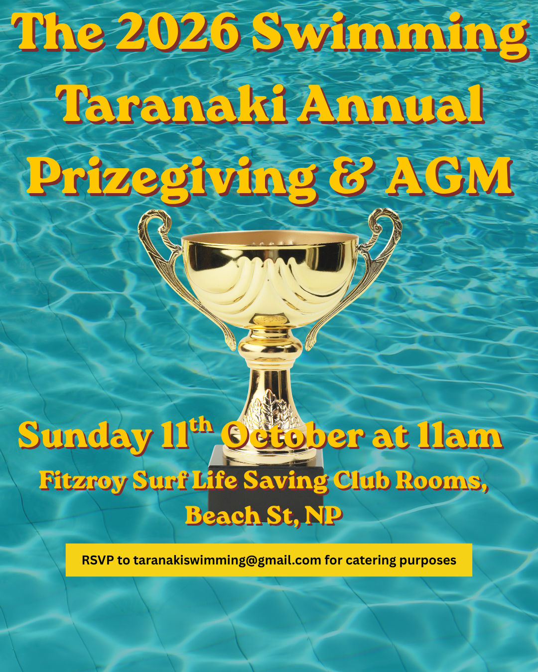 Swimming Taranaki AGM & Annual Prizegiving 2026